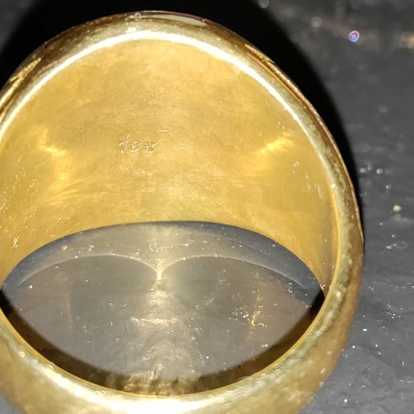 18 K GOLD RING. - Picture 4 of 7